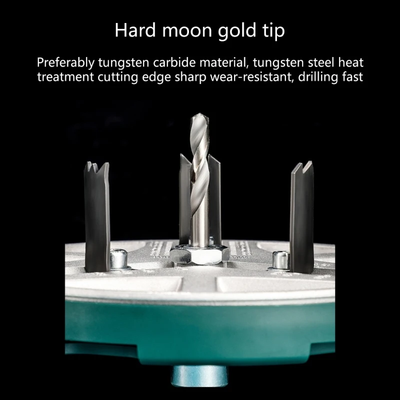 Adjustable Tool Adjustable Round Hole Tool Adjustable Punching Diameter 45-130MM Round Hole Opener