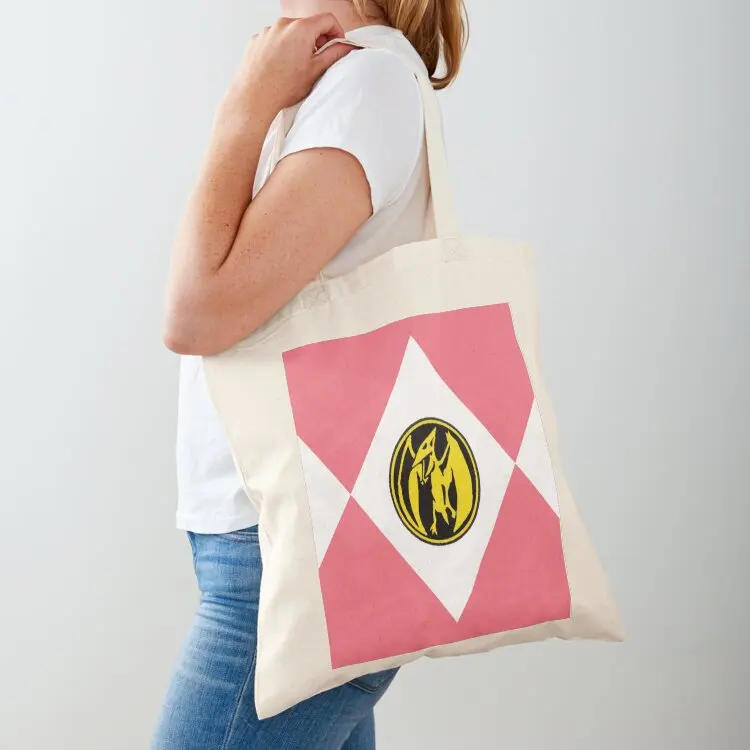 

Go Go Pink Ranger Tote Bag custom canvas bag canvas tote bag personalized tote Gift