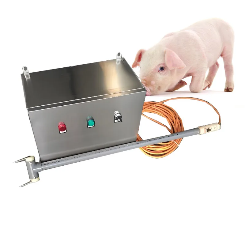 High Efficiency Electric Stunner for Cattle Pig Goat Hog Swine Slaughtering Line