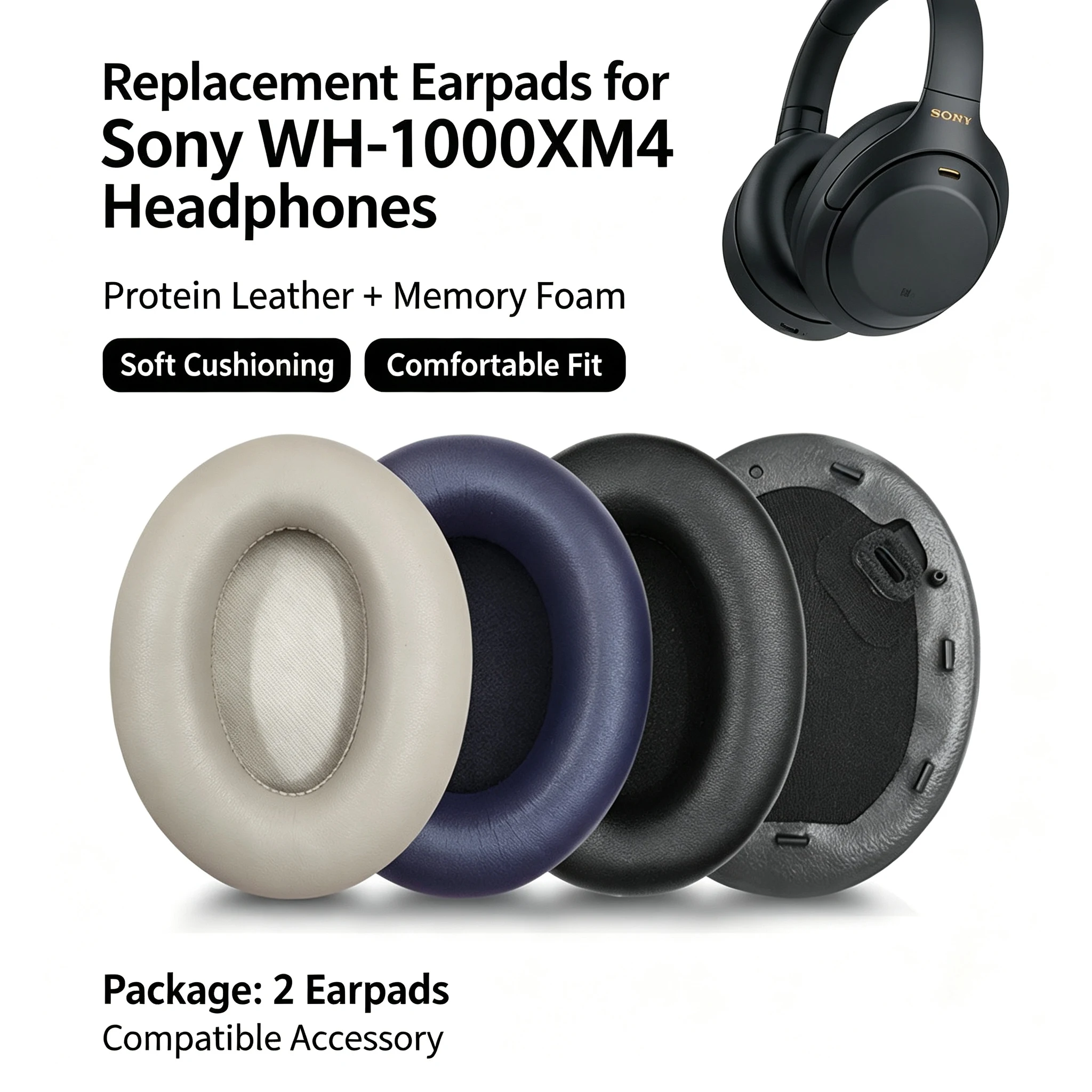 Sony Headphone Wh-1000Xm4 - Sony WH-1000XM4 Kulaklıklar için Uygun Kulaklık