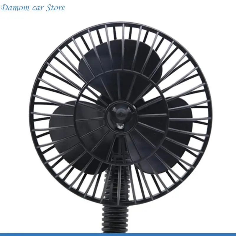 A2UC Portable Cooling Fan Durable & Reliable Mini Fan for Car Trucks RVs & Boats Keep Your Cool in Any Vehicle 4-inch Durable