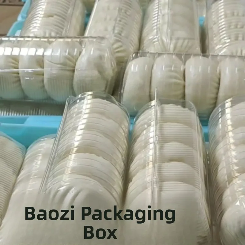 

Disposable Food ade Plastic Paaging Box for Big Buns Sted Buns Cartoon Sted Buns Special Paaging Box e ape