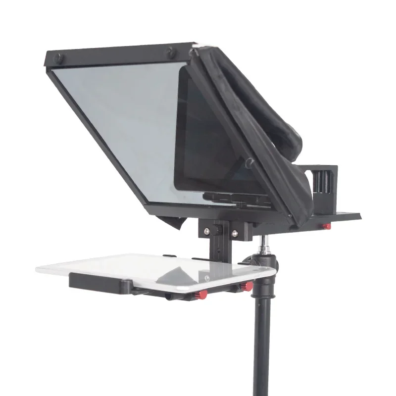Portable Smartphone and Dslr Camera 11.9 Inch Tablet Teleprompter for Video Shooting Live Streaming