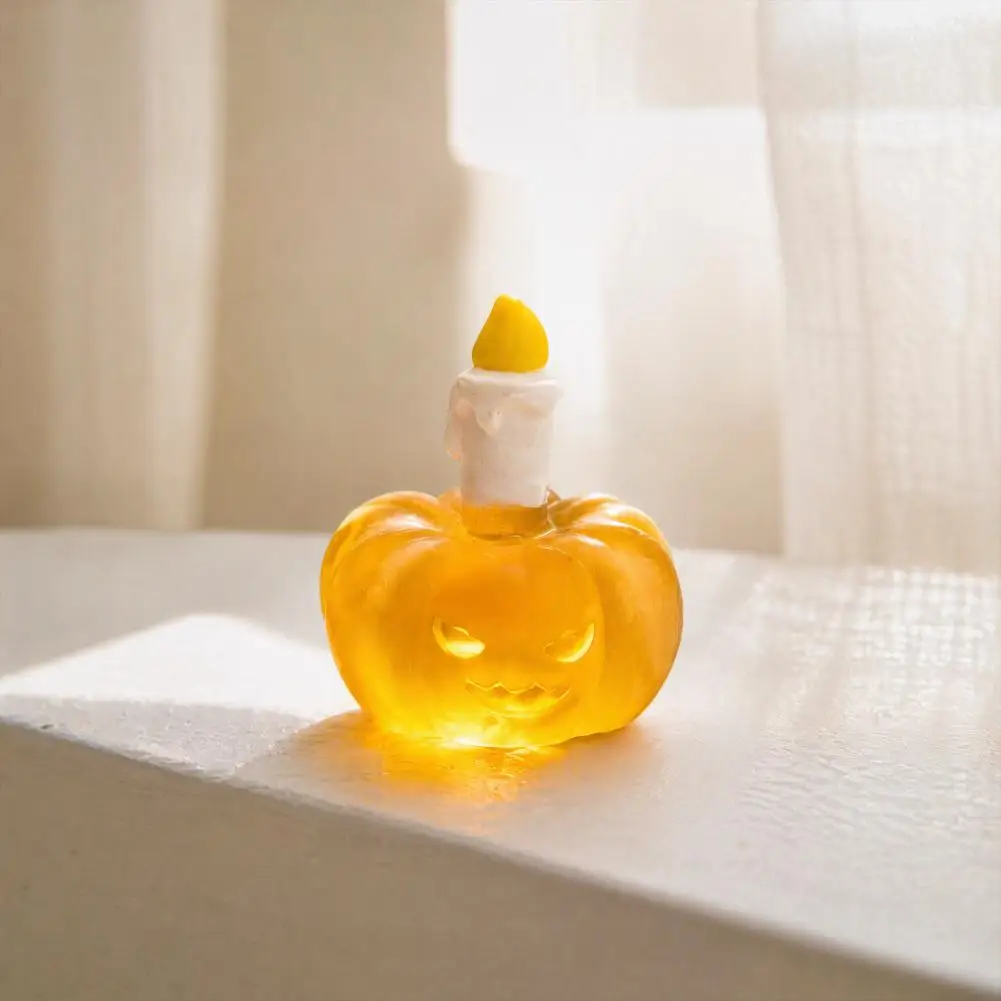Halloween Miniature Figurines Diy Craft Accessories Glow Dark Halloween Miniature Ornaments Resin Ghost Pumpkin Bear Figures