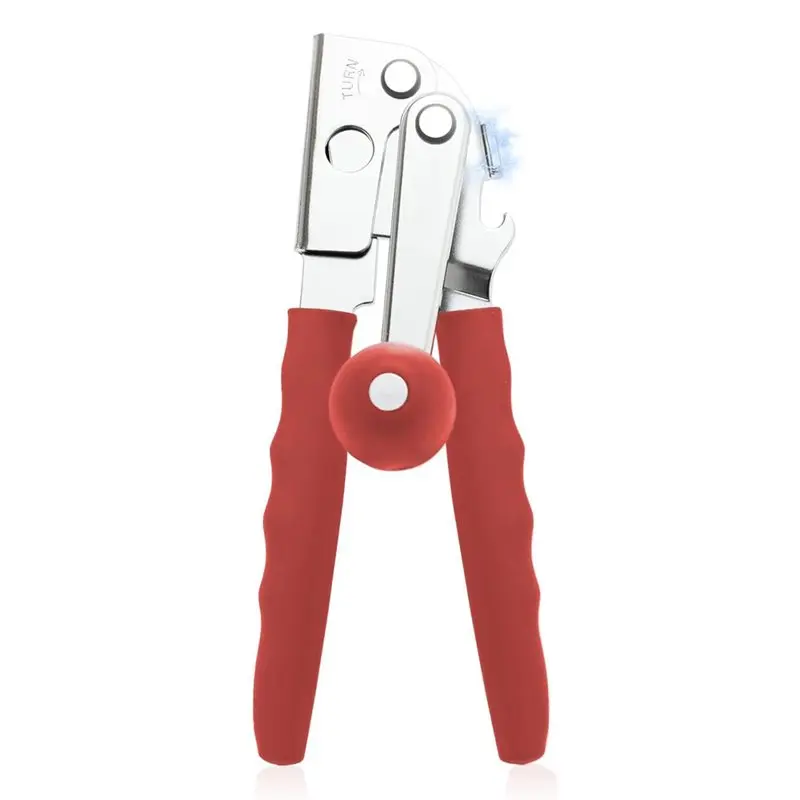 

Ручной открыватель для консервных банок N04R из нержавеющей стали, коммерческий, сверхмощный, большой, ручной, для легкого открывания банок