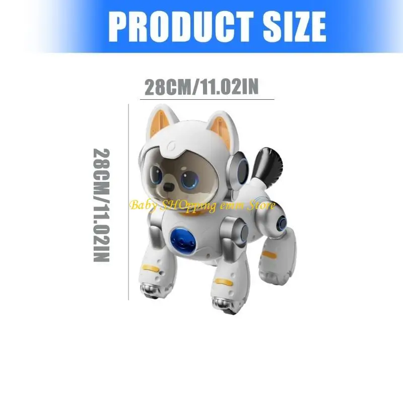 23GD Fun Gesture Spraakgestuurde AI Robot Pet Toy Upgrades voor jongens en meisjes Speeltijd