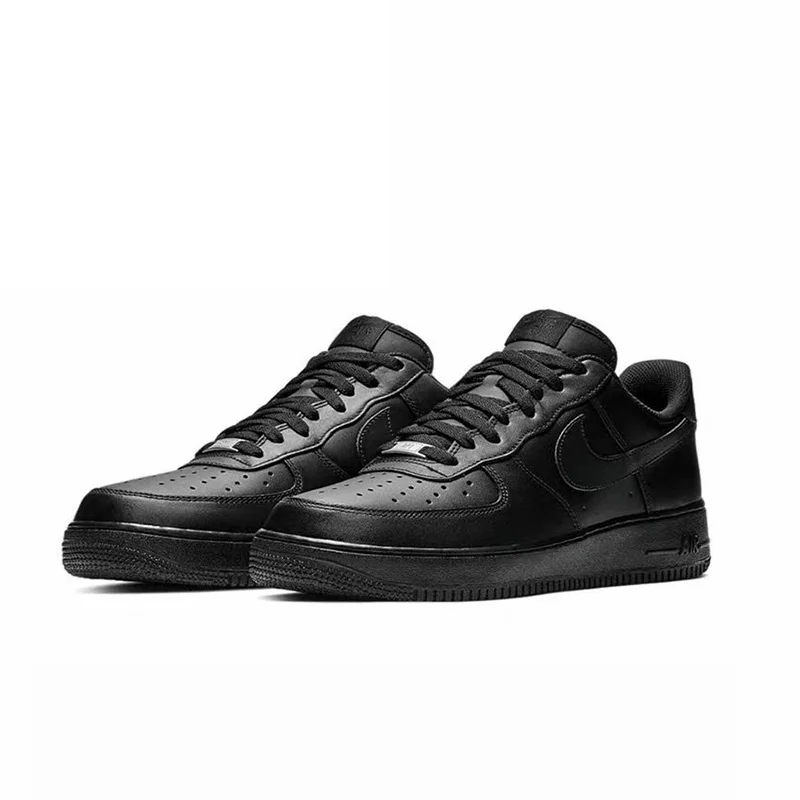 original Nike Air Force 1 Low \'07 White Noble Red White Obsidian af1 trainer casual Men Women sneaker Sports airforce Shoes