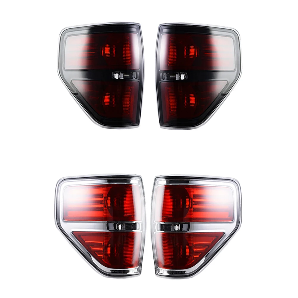 1 pair Rear Tail Lights Taillights Brake Lamps Assembly BL3Z13405B BL3Z13404B FO2818143 FO2819143 for Ford F150 F-150 2009-2014