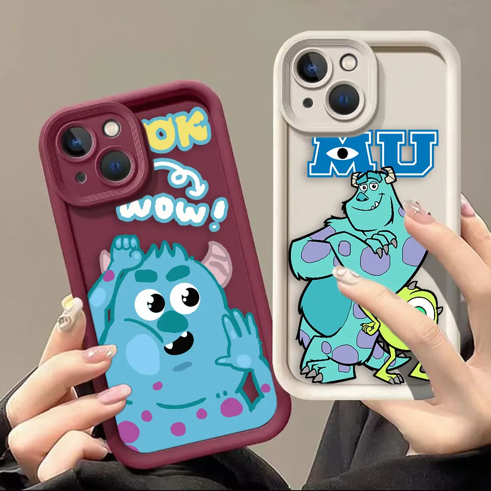 

Monsters University Phone Case For OPPO A92S A16K A60 A15 RENO 6 5 3 2 Lite 4G FIND X5 5G R17 R15 R11S Silicone Case Funda Shell