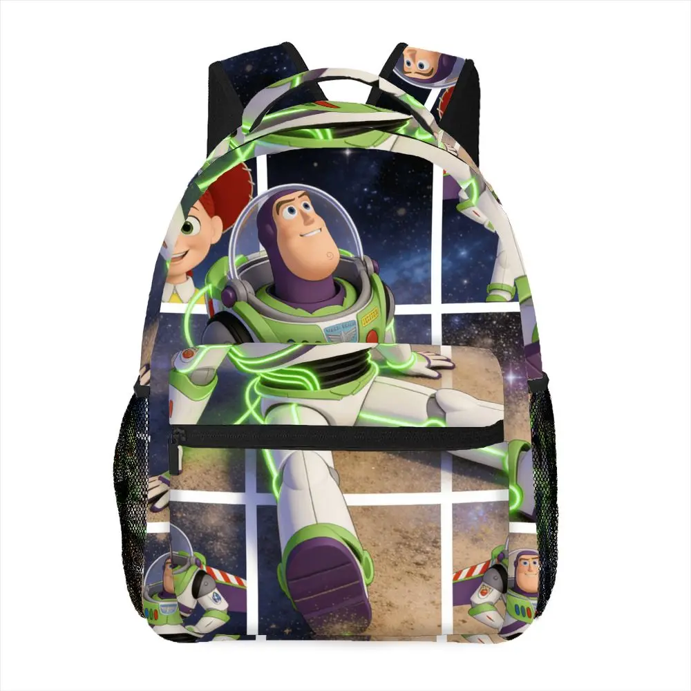 

Рюкзак с принтом «История игрушек» Базз Лайтер, 1 шт., регулируемый плечевой ремень, необходим для ежедневных поездок и отдыха.