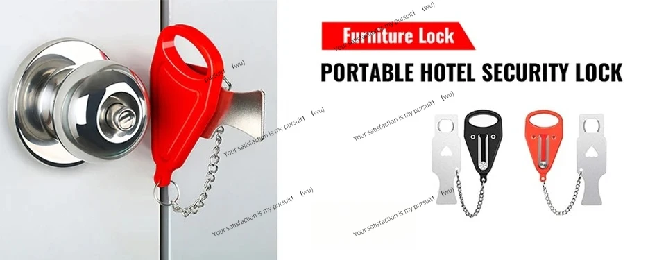 Tower buckle safety lock, zinc alloy key, drawer cabinet mailbox