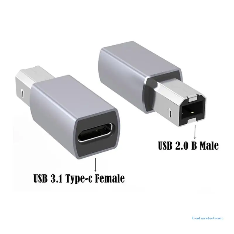USB Female Printer Adaptor Pria USB Tipe USB Konektor Konversi DropShipping