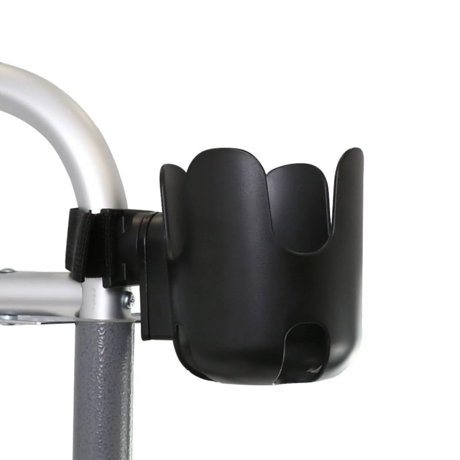 

Mobility Aid Cup Holder Strap Fixed Wheelchair Cup Holder Mobility Aid Accessory Easy to Install No Tools Needed for Seniors