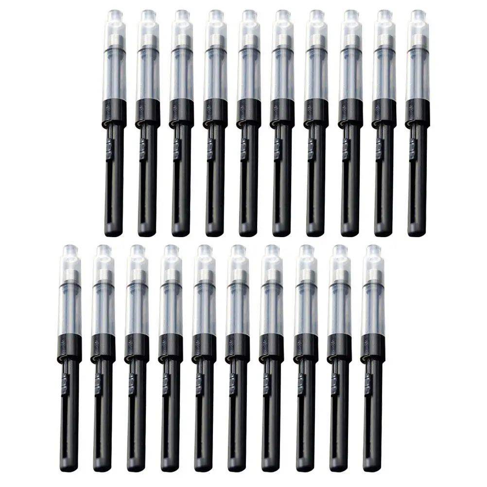 

30Pcs Universal Fountain Pen Ink Absorber Push-Pull Design Strong Deformation-Resistant Ink Fill Assistant with Precise