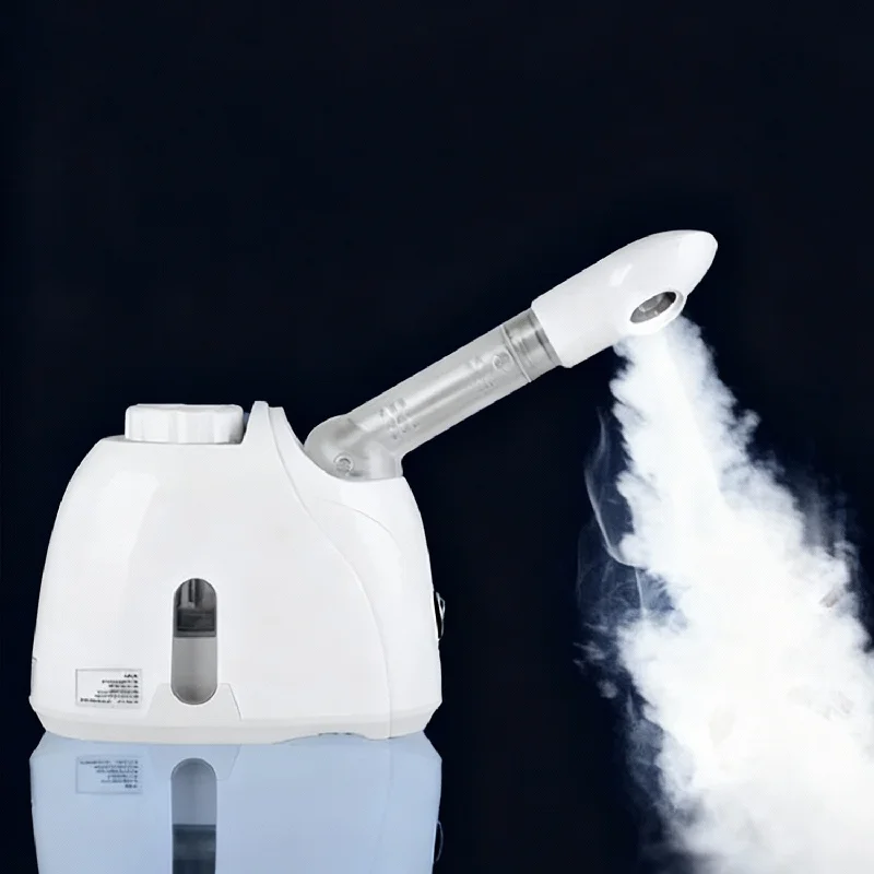 

Электрический отпариватель для лица с травами, увлажнитель теплого тумана, нано-увлажняющий крем для лица, глубокая очистка, испаритель, распылитель, салон, домашний спа-уход за кожей