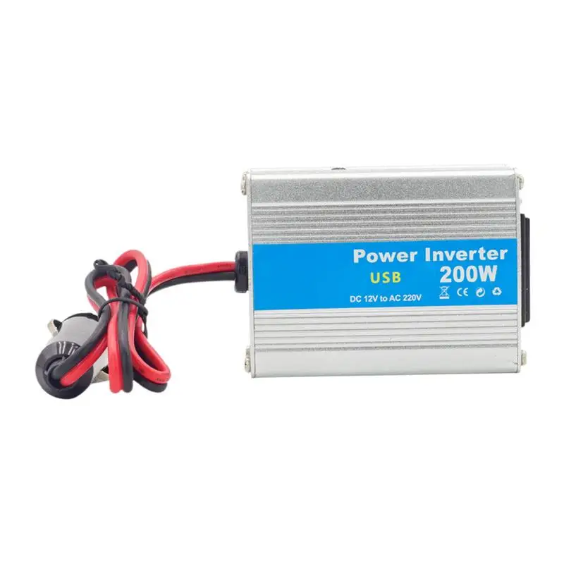 

Car Adapter For Plug Outlet Electric Car Charger Inverter USB Fast Charging Ports Car Charger With Double USB Ports For Camping