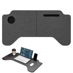 Folding Car Dining Table For Tesla Auto Food Tray Desk Vehicle Driver Seat Computer Desk Tray Car Accessories For Model 3 Y