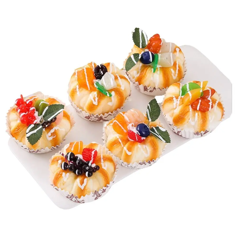 New Rebound Cake Squeeze Cartoon Soft Fidget Squeeze Anti-stress Refrigerator Magnets Student