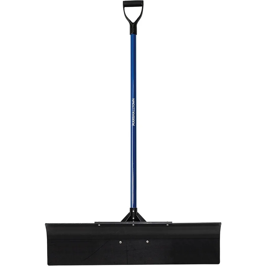 مجرفة دفع الثلج مقاس 36 بوصة مع شفرة UHMW خفيفة الوزن غير لاصقة لسهولة إزالة الثلوج في الممرات السكنية والأرصفة Du