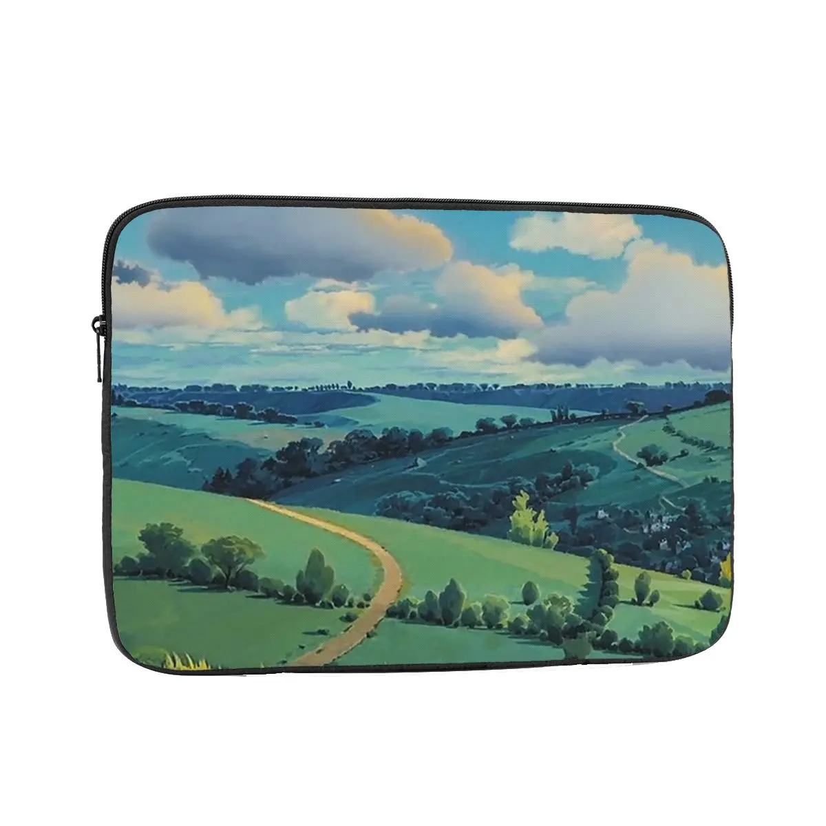 

Laputa Castle In The Sky Laptop Sleeve Cover Bag 10 12 13 15 17 Inch Notebook Bag Sleeve Tablet Shockproof Case Bag