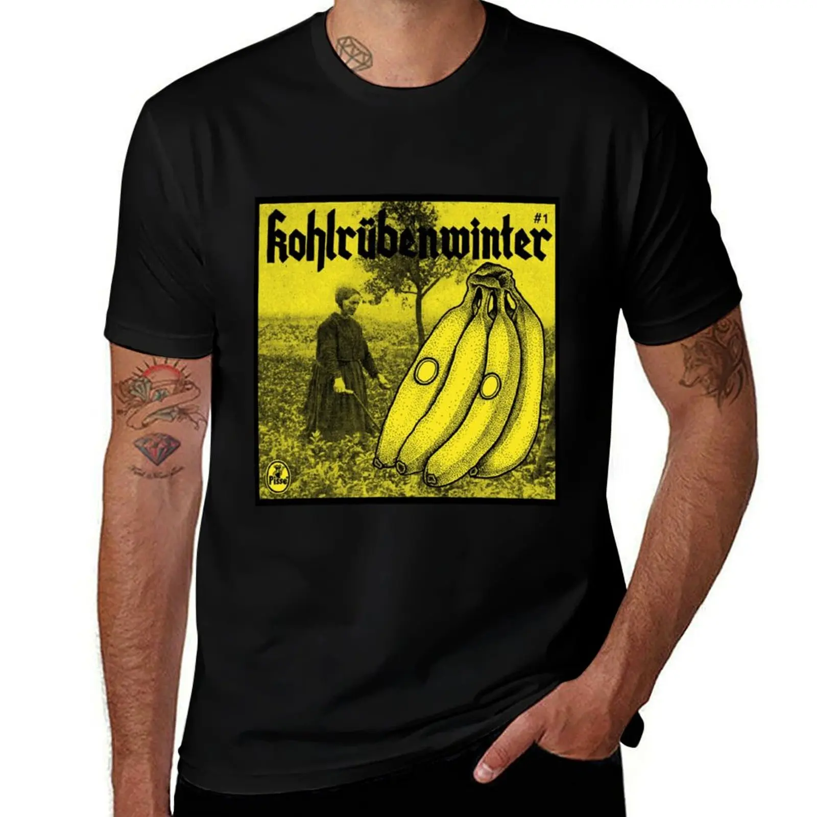 Pisse Punk Band kohlrübenwinter #1 T-Shirt boys animal print heavyweights mens graphic t-shirts big and tall