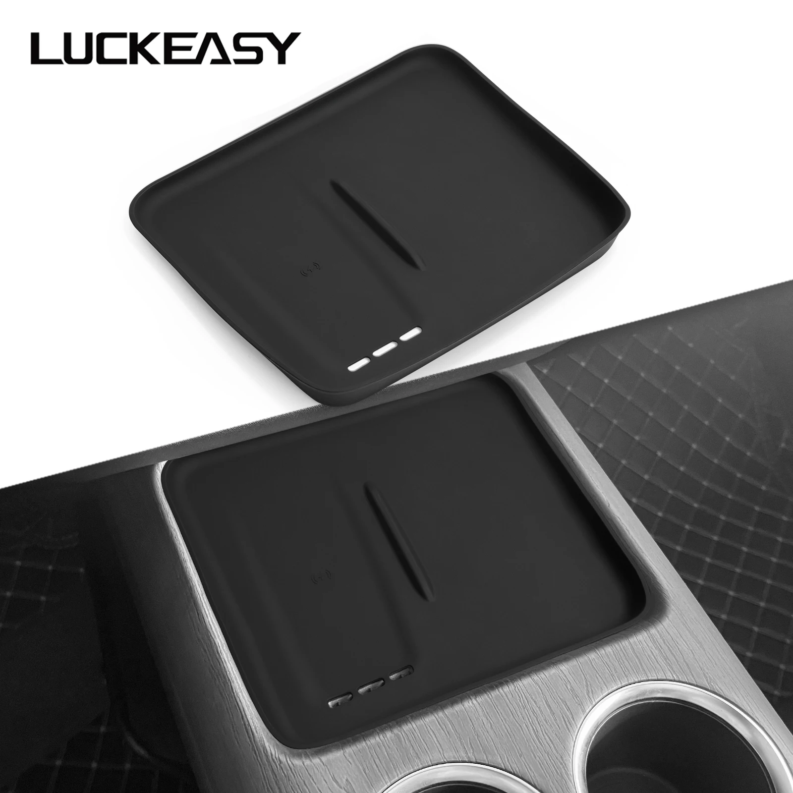 for Changan CS75 PLUS 2024 2025 Non-Slip Mat Car Phone Wireless Charging Pad Anti-Skid Pad Auto Interior Accessories