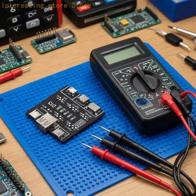 Cable Tester Board with LED Readout for Repair and Line Review 55KC