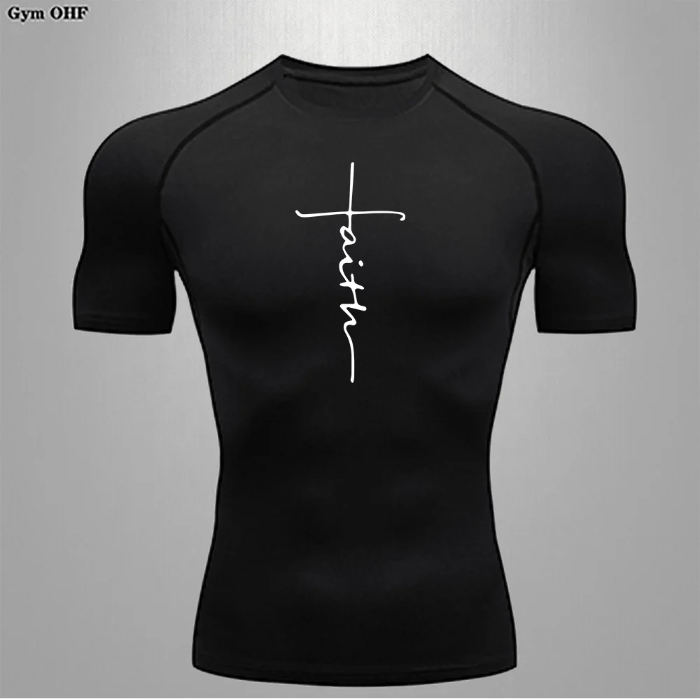 

Men's High Quality Short Sleeve Compression Sweatshirt Men's Gym Fast Dry Jogging Fitness Training Comprehensive Sportswear