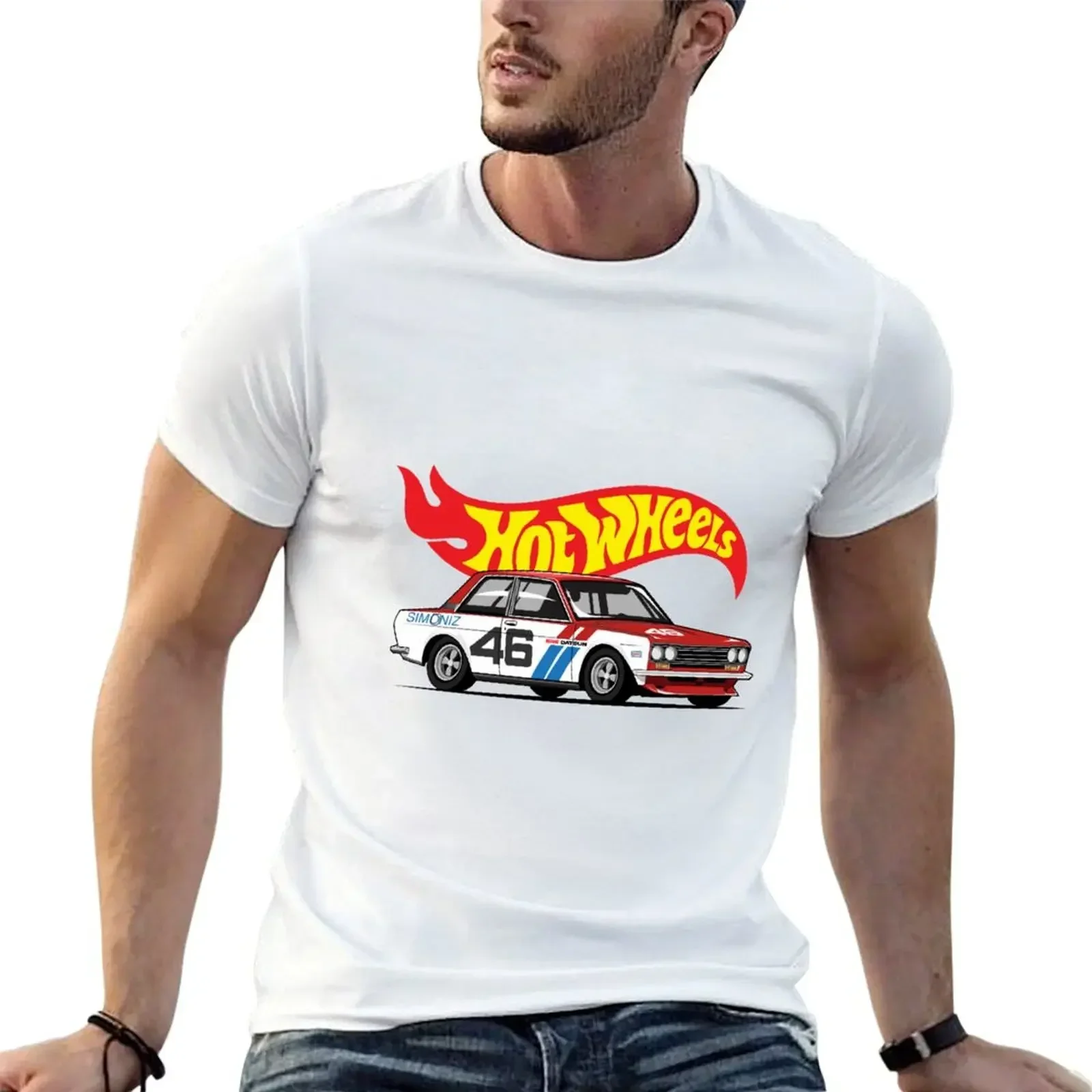 Hot Wheel Datsun T-Shirt cute tops customs mens plain t shirts