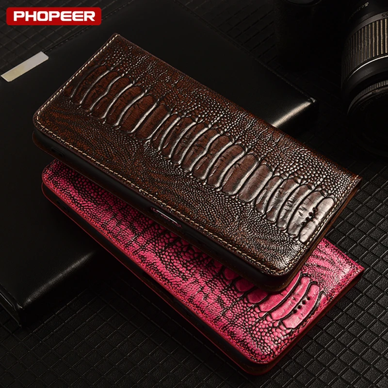 

Genuine leather Case for Xiaomi Poco M6 Pro X3 NFC X4 X5 Pro X 5 F 5G M4 M5 s Pro Poco X5 F5 55 C51 50 Flip Wallet Phone case