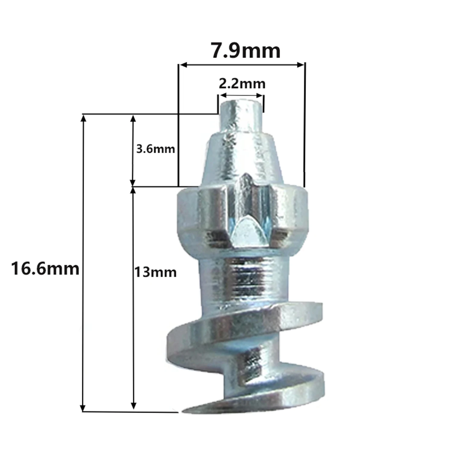 20/50PCS Winter Anti-Slip Stud Snow Spikes Tire Cleats for Trucks Auto Motorcycle Bike with