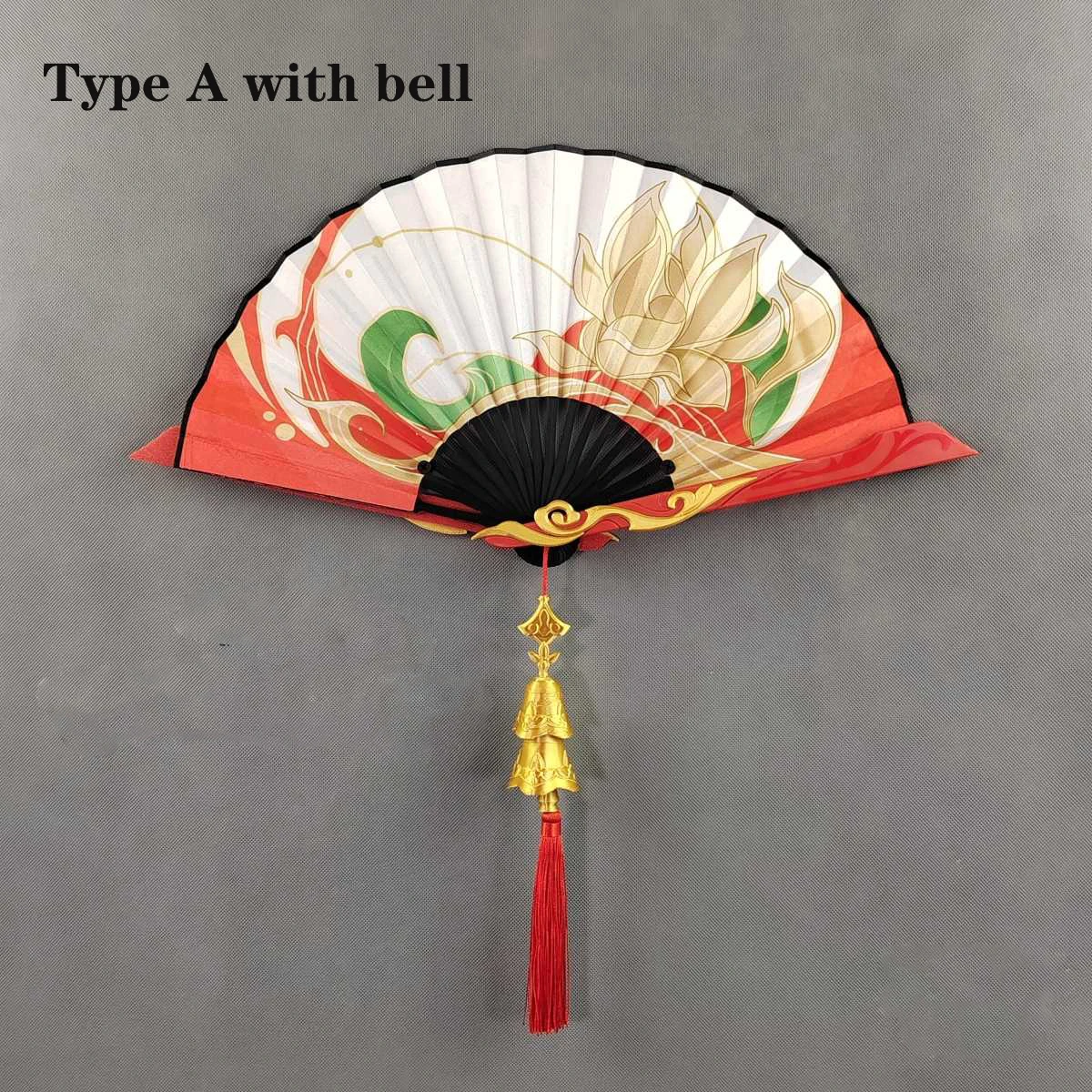 Tingyun Fugue Cosplay Fan Honkai Star Rail Game Folding Fan New Skins Props Xianzhou Luofu Halloween Party Accessory Toy