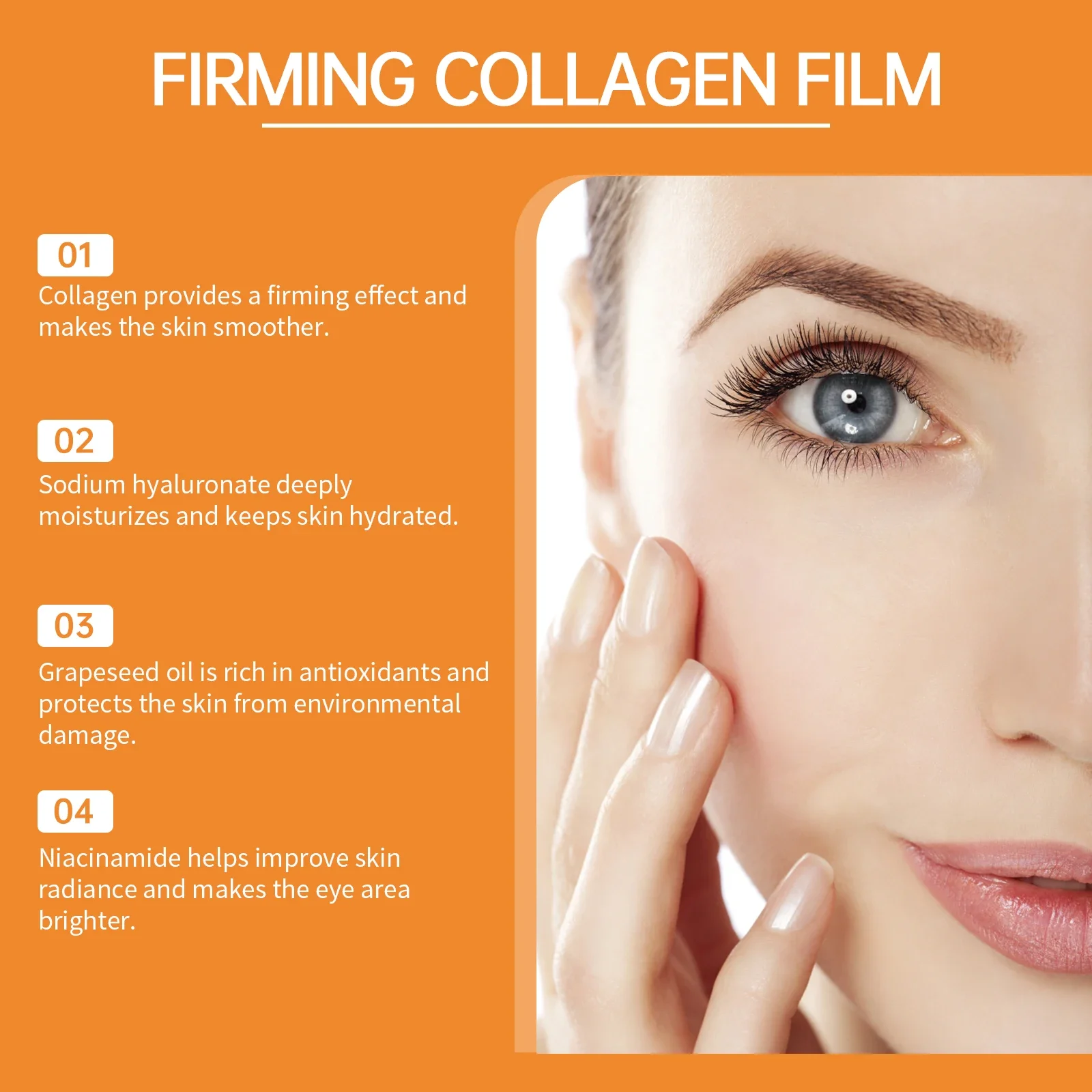 24-72 Stuks Collageen Oogmasker Verstevigende Oog Huid Vervagen Fijne Lijntjes Verhogen Elasticiteit Diepe Hydratatie Hydraterende Ooglapjes zorg