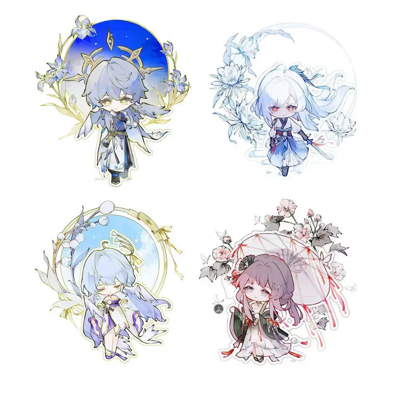 2025 Honkai: Star Rail Gu Feng Hua Yun série dimanche Robin Q Version petit support en acrylique figurine modèle plaque bureau décor cadeau