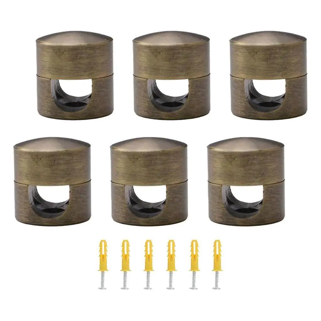 6 Pieces Swag Ceiling Hooks for Pendant Light Home Mounting Hardware Sturdy DIY