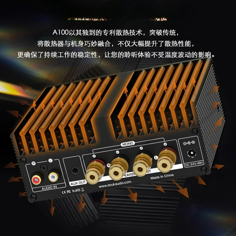 For A100 Monocular/Stereo/Subwoofer Multi Mode High Temperature HIFI Amplifier