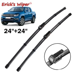 Erick's Wiper LHD Front Wiper Blades For VW Amarok 2013 - 2021 Windshield Windscreen Window Car Rain Brushes 24''+24'' Not Hook