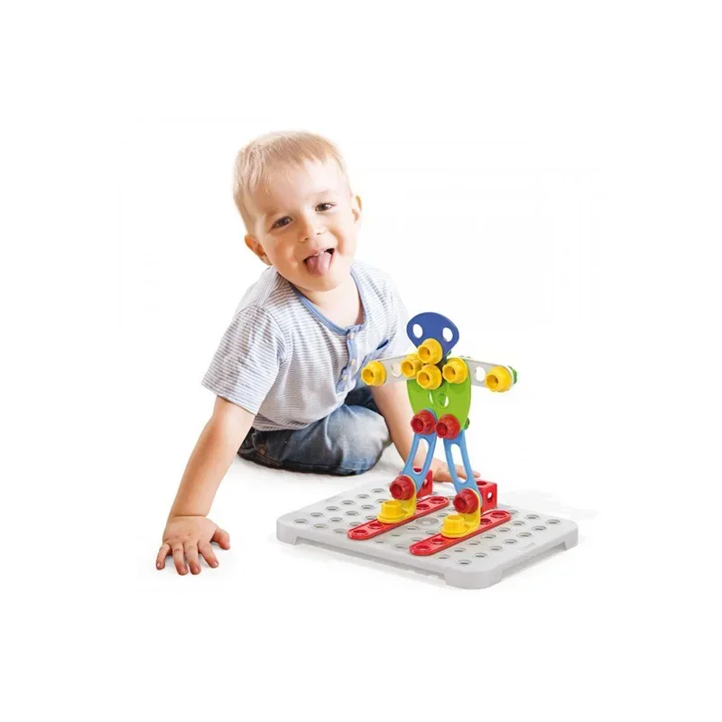 kindergarten educational science and education toy nut disassembly and assembly combination small engineer