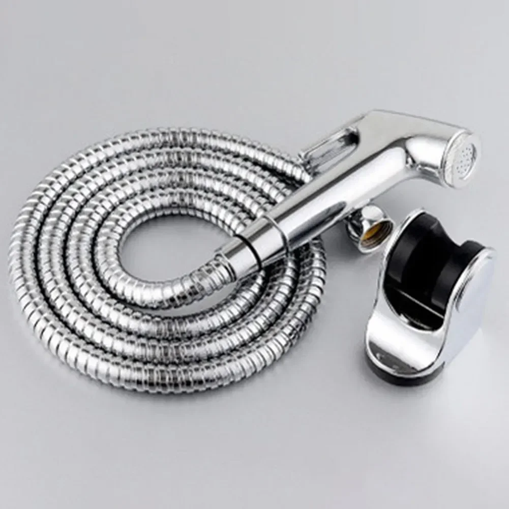 New Handheld Holder Shower Head Bidet Spray Muslim Portable Toilet Hose Hygienic Jet Kit Multi-functional 150cm