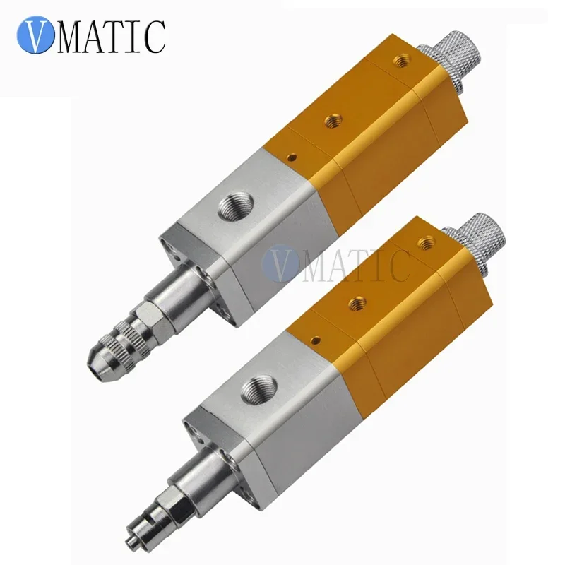 Free Shipping Air Operated Double Acting Precision Suck Back Epoxy Silicone Resin Glue Dispensing Valve