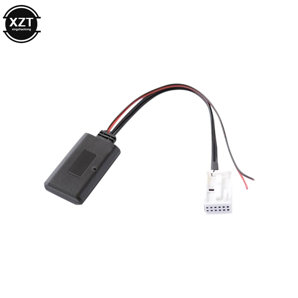Bluetooth-compatible Module Adapter MP3 for Volkswagen RCD210 RCD300 RCD310 RNS300 RNS310 MFD2 12-Pin Plug CD Player Adapter