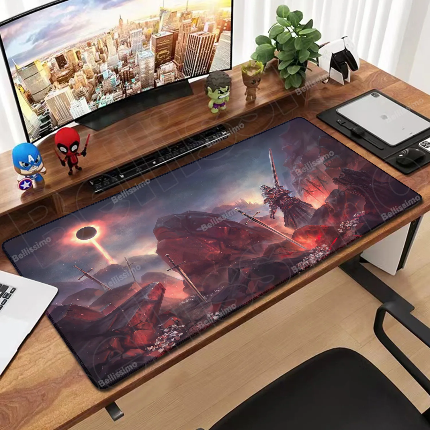 

Mouse Carpet Dark Souls Mause Pad Computer Desk Mat Non-slip Mousepad Xxl Large Table Gamer Keyboard Gaming Cute Surface the Hot