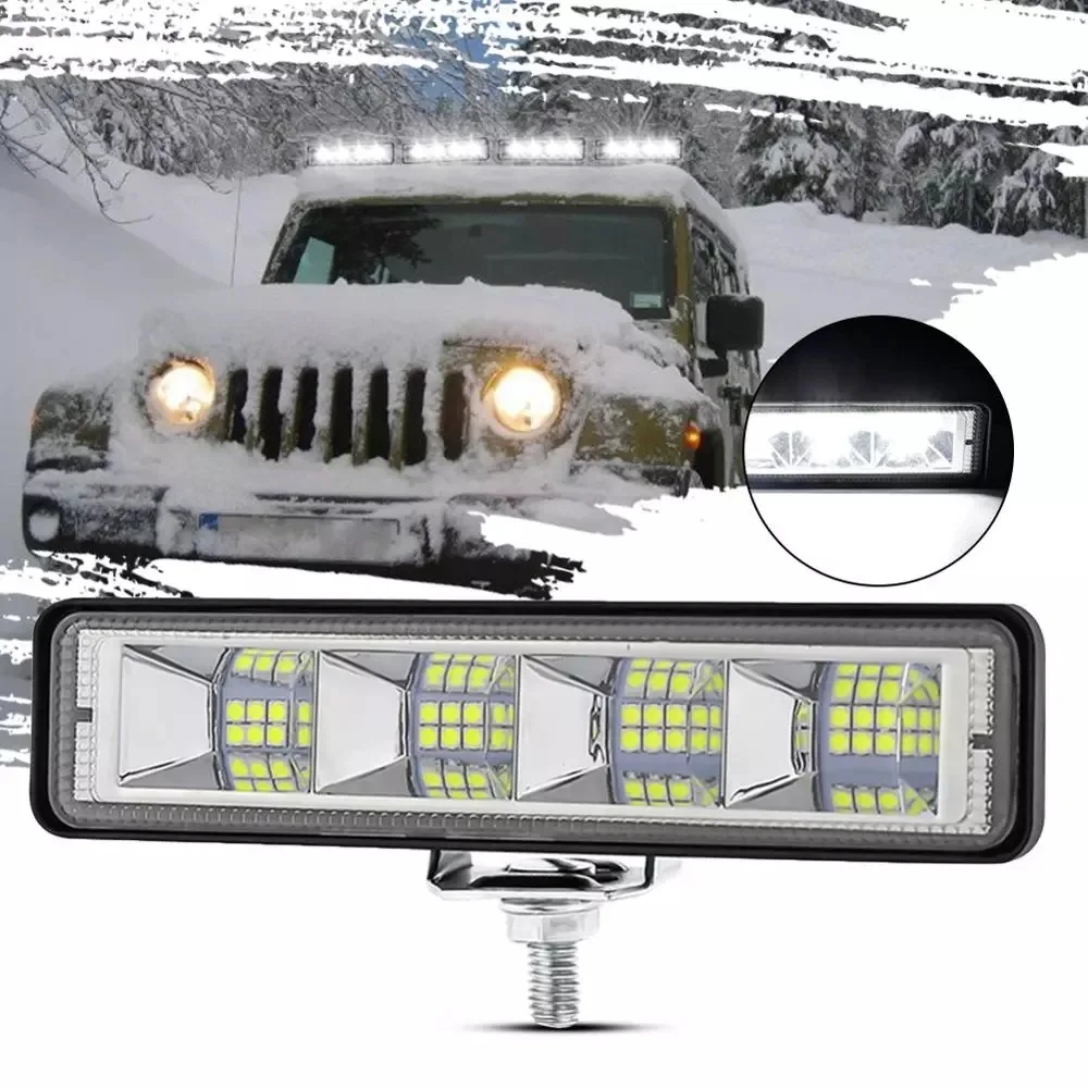 

72W Car Work Light LED Bar 4x4 24 LED Working Bar Offroad SUV ATV Tractor Boat Trucks Excavator 12V 24V led Combo Beam
