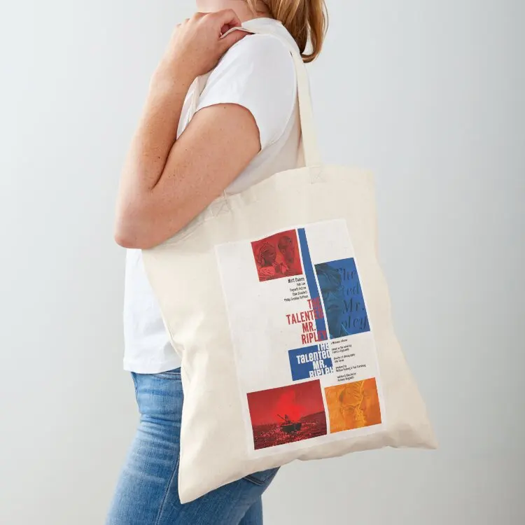 

The Talented Mr. Ripley (1999) - Movie poster design (style B) Tote Bag shopper bags for women custom bags tote bag women