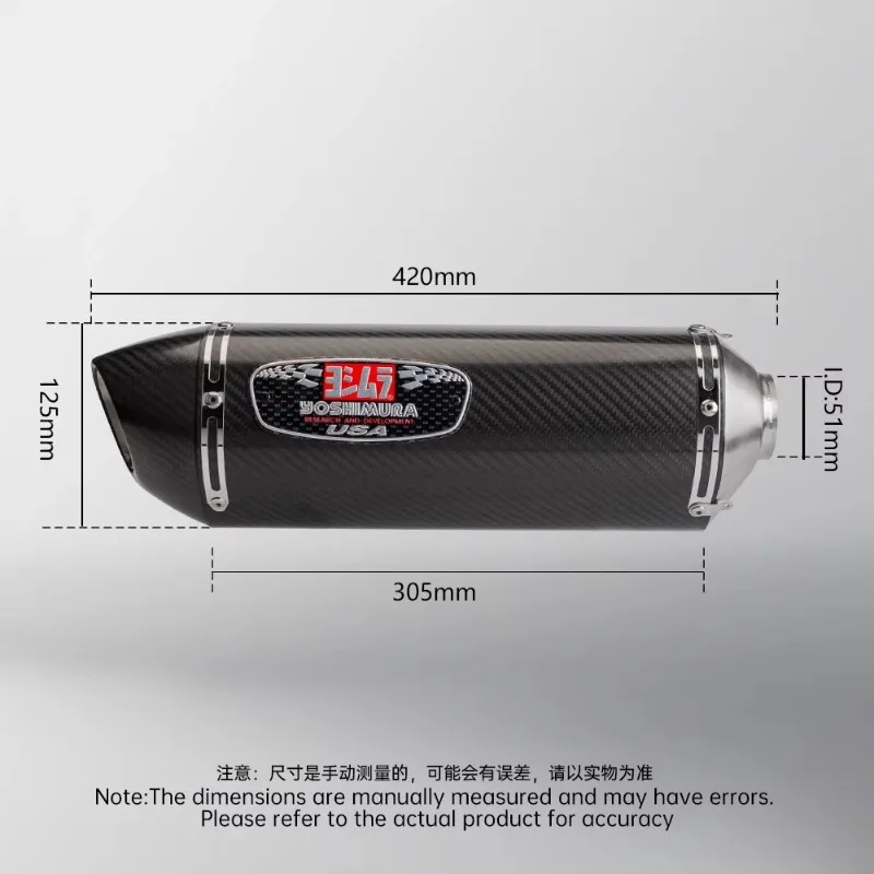 G310R G310-R Motorfiets Uitlaat Headers Yoshimura Uitlaat Escape Elleboog DB Killer Slip-on voor G310R G310 Carbon Uitlaat