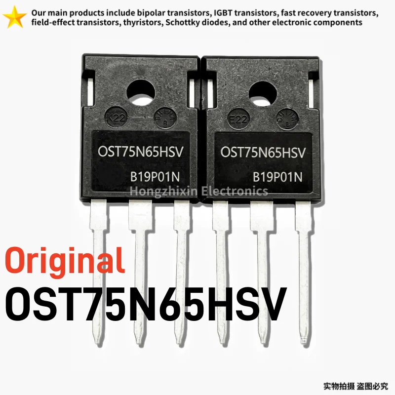 5/10PCS Original IKW75N60T Silkscreen K75T60 TO-247 75A 600V IGBT Power Transistor High Power