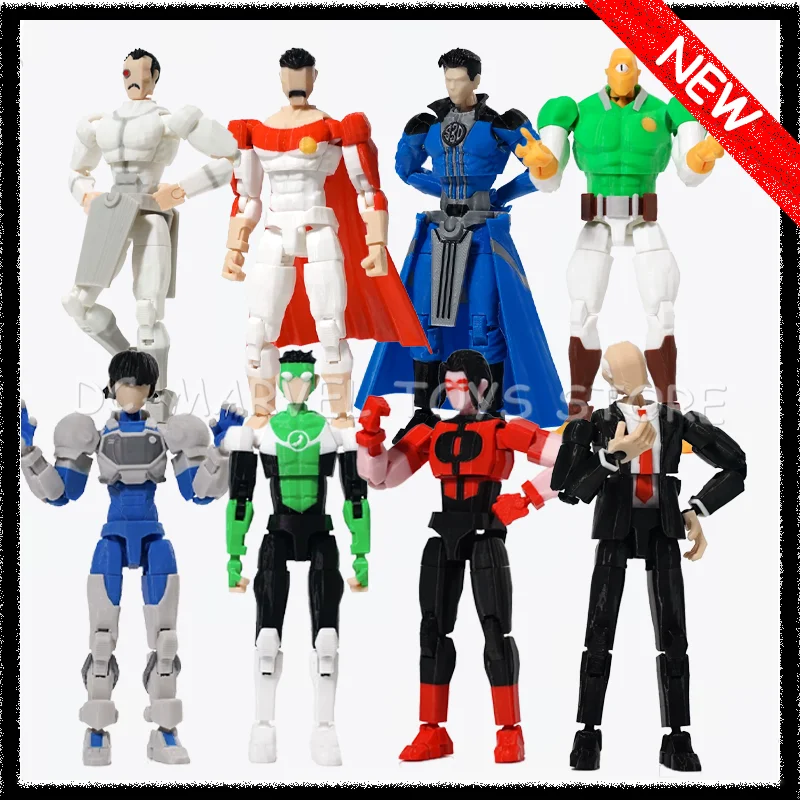 New In Stock 3d Printed Invincible Boy Tech Jacket Zoe Oliver Grayson Dummy13 T13 Multi-Jointed Shapeshift Action Figure Toy