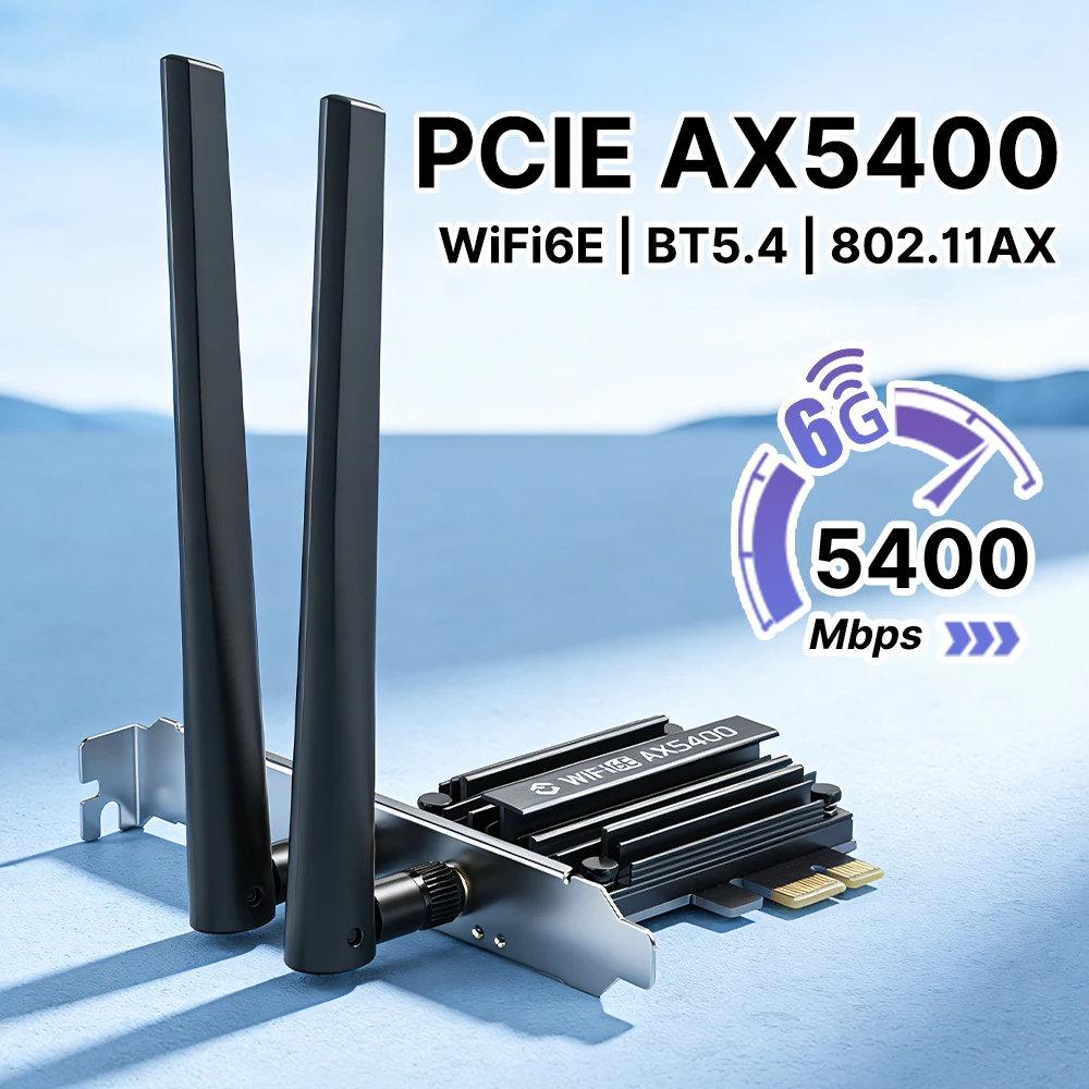 Wifi 6EAX5400 Bt 5.…