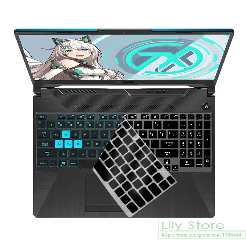 Laptop Keyboard Cover Skin For ASUS TUF  Gaming A15 FA506 FA506iu FA506iv Fa506ii FX506 FX506iu FX506iv FX506ii FX506IH FA506QR