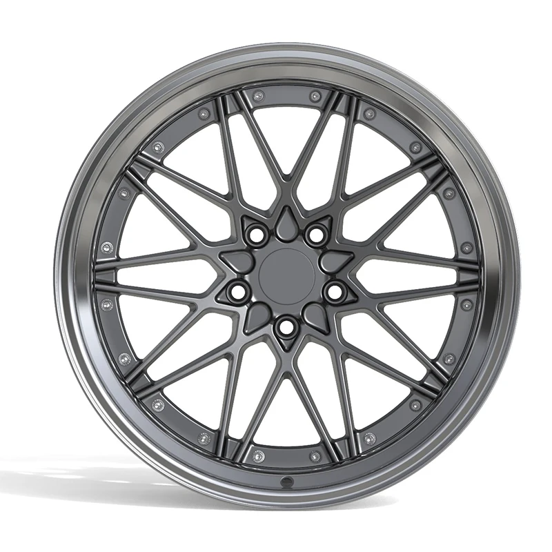 Borui BR1008 Racing Car Wheels Newly Designed 2-piece & 3-piece Forged 5X114.3 5x120 6X139.7 18-26 Inch Wheels